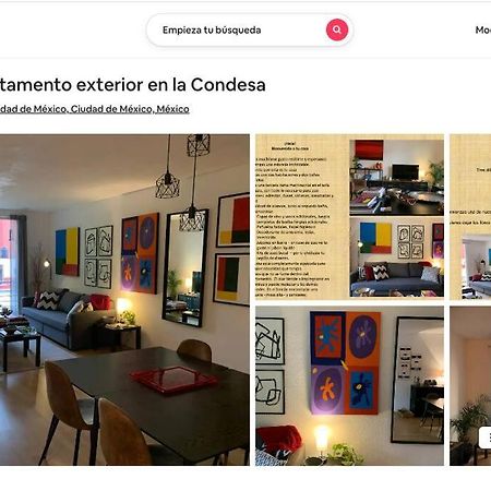 Excelente Departamento En La Condesa Apartment Mexico City Exterior photo